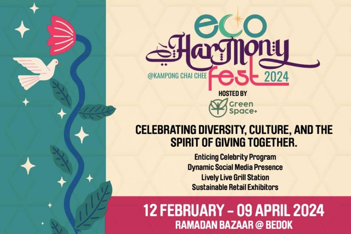 ecoHarmony Fest bisa jadi tempat berbuka puasa seusai ngabuburit di Singapura.