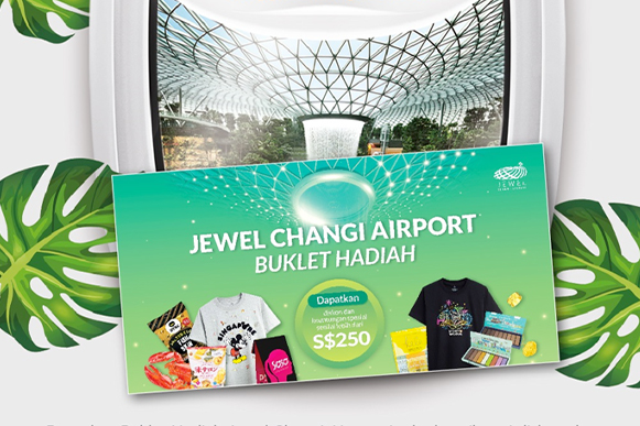 Buklet Hadiah Jewel Changi Airport