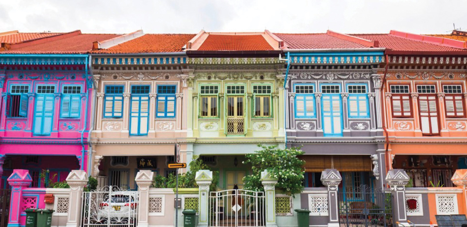 Mengenal lebih dekat daerah-daerah bertema warisan Singapura yang menawan.
