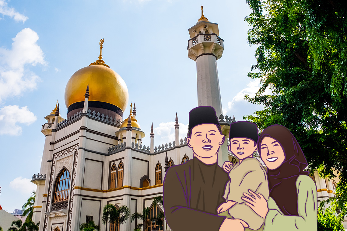 Sultan Mosque adalah salah yang wajib kamu lihat ketika berkunjung ke Kampong Gelam, daerah warisan Singapura yang penuh kebudayaan Melayu.