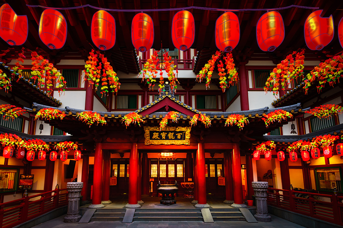 Chinatown adalah tempat terbaik untuk mengenal lebih dalam sejarah dan kebudayaan etnis Tionghoa di Singapura.