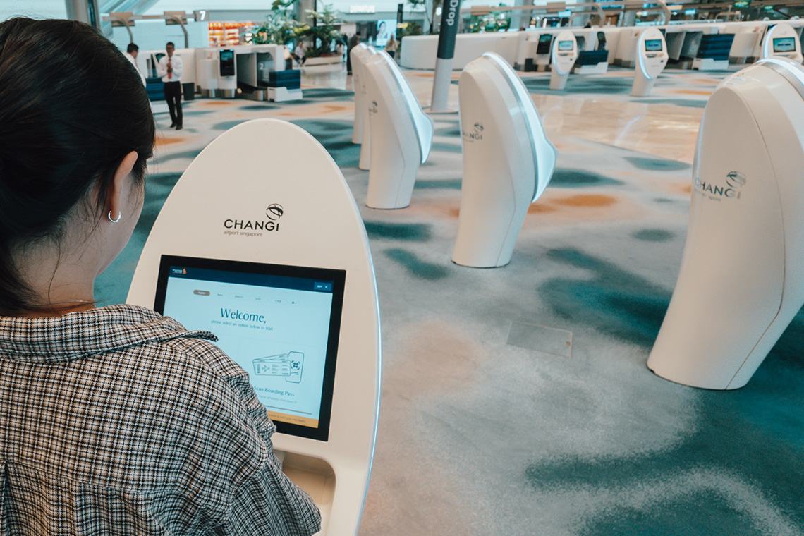 Sistem check-in yang cepat dan mudah siap melayanimu di Terminal 2.