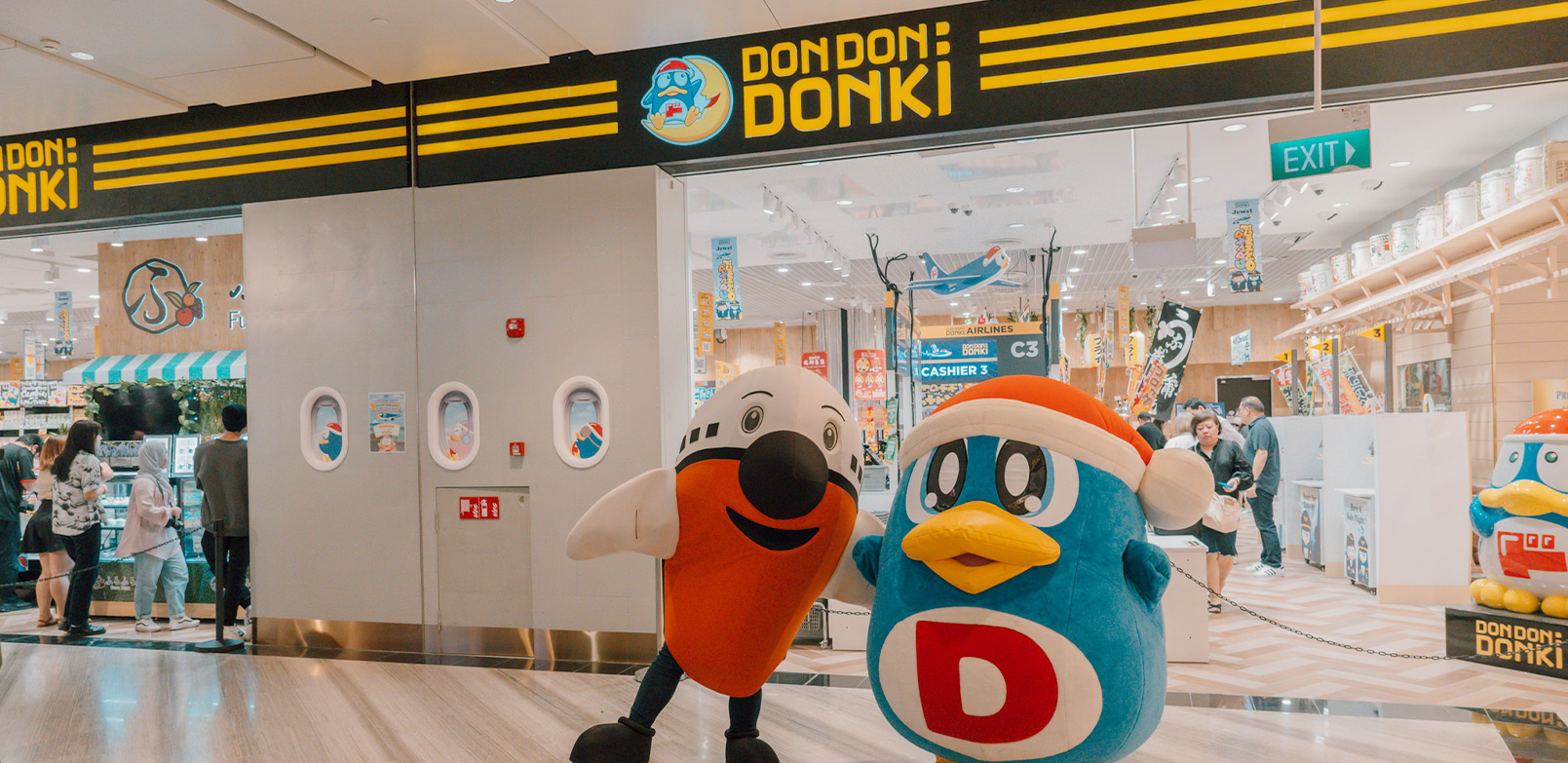 Don Don Donki sekarang sudah ada di Jewel Changi Airport!