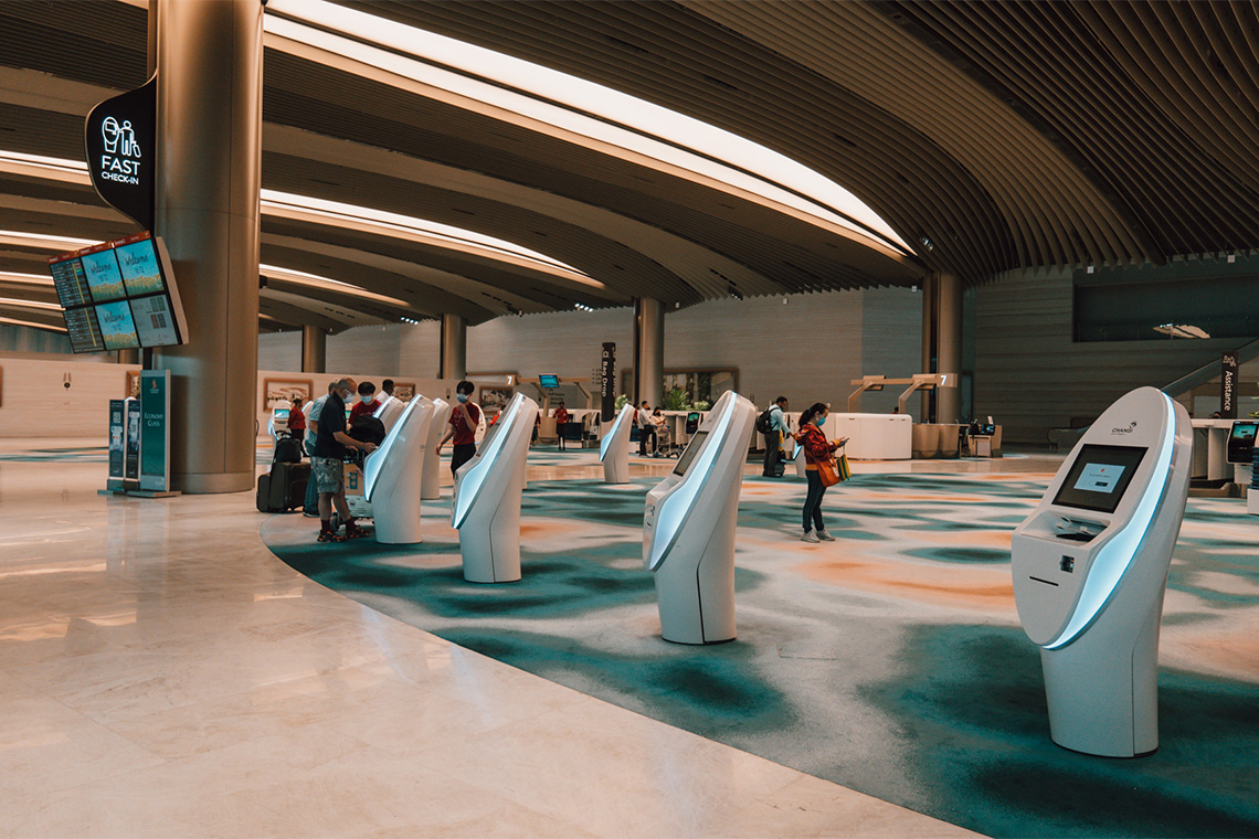 FAST Check-in Changi Airport yang praktis dan serba otomatis.