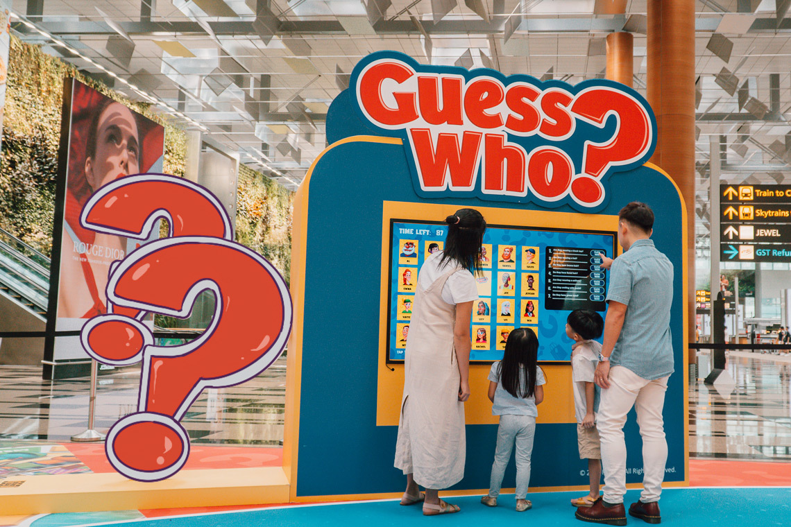 Temukan dan mainkan berbagai permainan Hasbro Gaming populer dan klasik di Changi Airport.