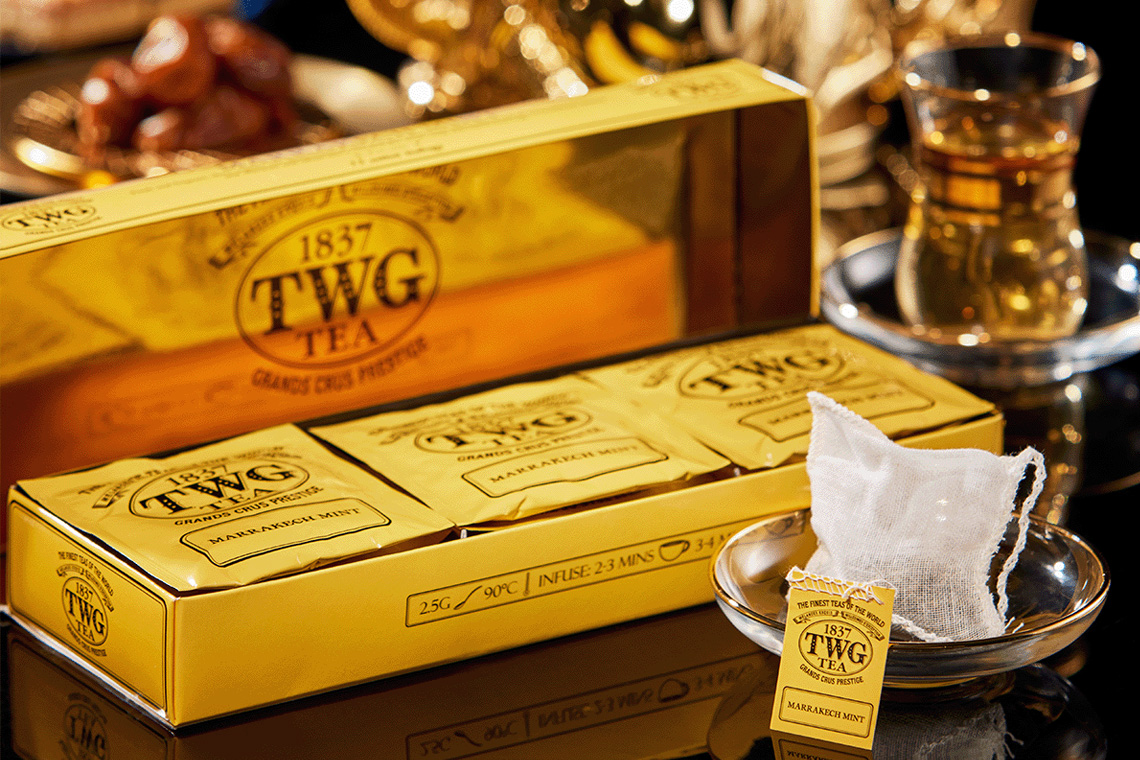 Koleksi teh yang lengkap dari TWG Tea, hadiah Lebaran yang pas untuk pecinta teh.