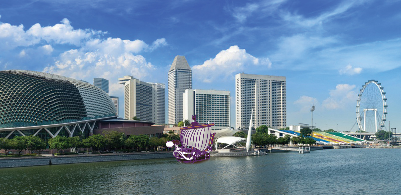Kalau anggota Bajak Laut Topi Jerami itu nyata, destinasi manakah yang akan mereka kunjungi di Singapura?