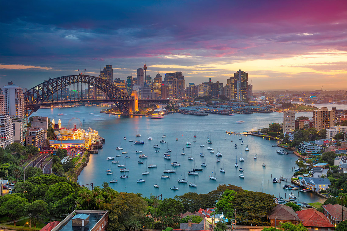 Sydney, kota yang kerap disebut sebagai salah satu kota terindah di dunia.