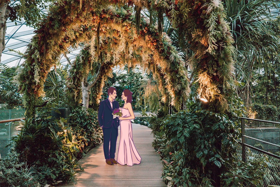 Canopy Park di Jewel Changi Airport bisa menjadi pilihan lokasi yang tepat untuk hari besarmu.