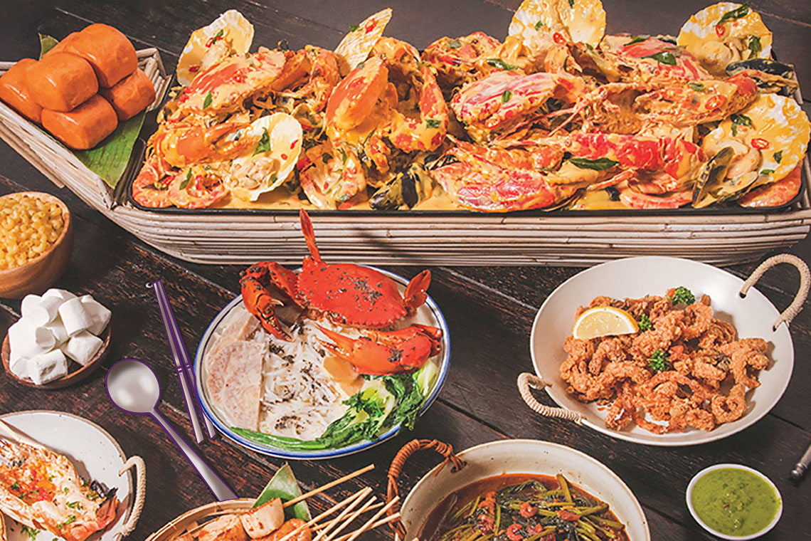 Bagi penyuka seafood, Sanpanman adalah salah satu rekomendasi restoran family-friendly di Changi Airport untuk momen seru bersama keluarga.