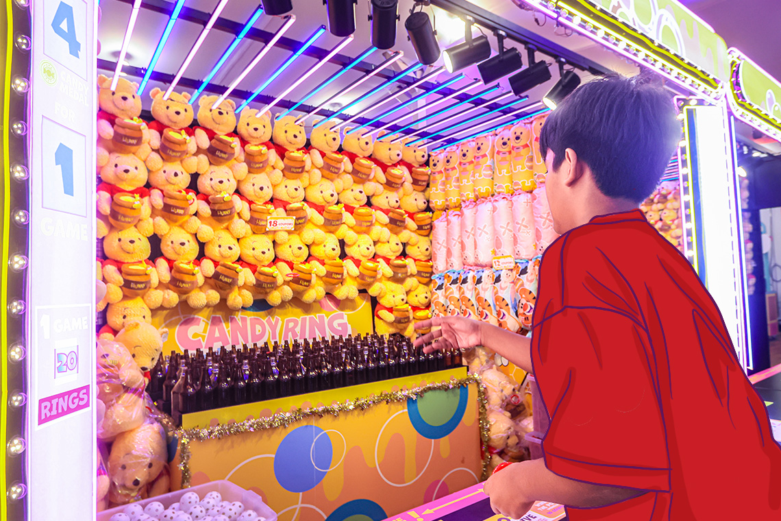 Temukan berbagai permainan klasik seru di Candy Carnival