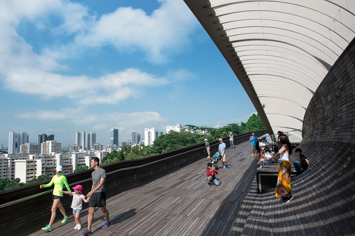 Southern Ridges, jalur yang menghubungkan lima taman dan membawamu ke Henderson Waves yang terkenal.