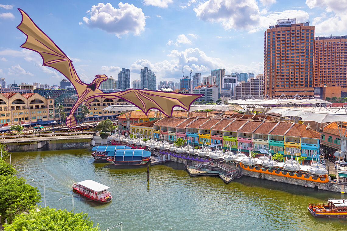 Clarke Quay adalah tempat yang tepat jika Rhaenyra ingin bersenang-senang dan merasakan kembali yang namanya kebebasan.