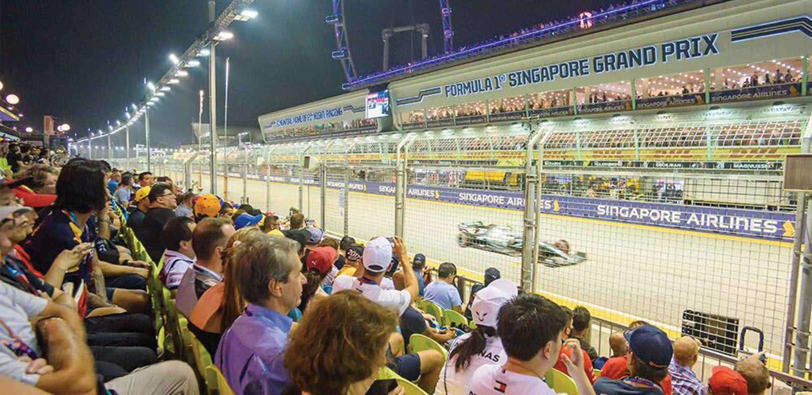 F1 Singapura merupakan salah satu event yang paling dinantikan setiap tahunnya.