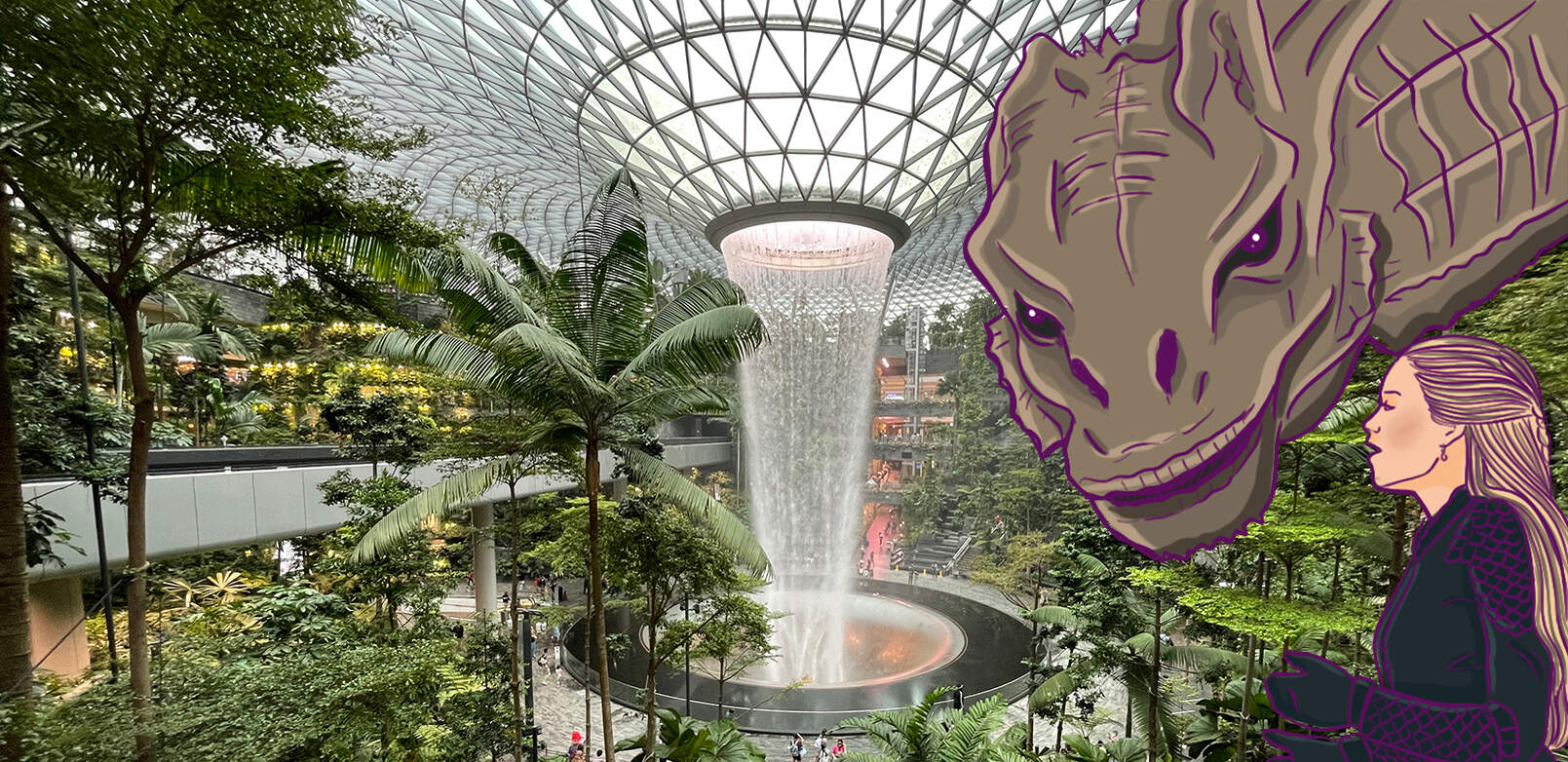 Jewel Changi Airport, House of the Dragon.