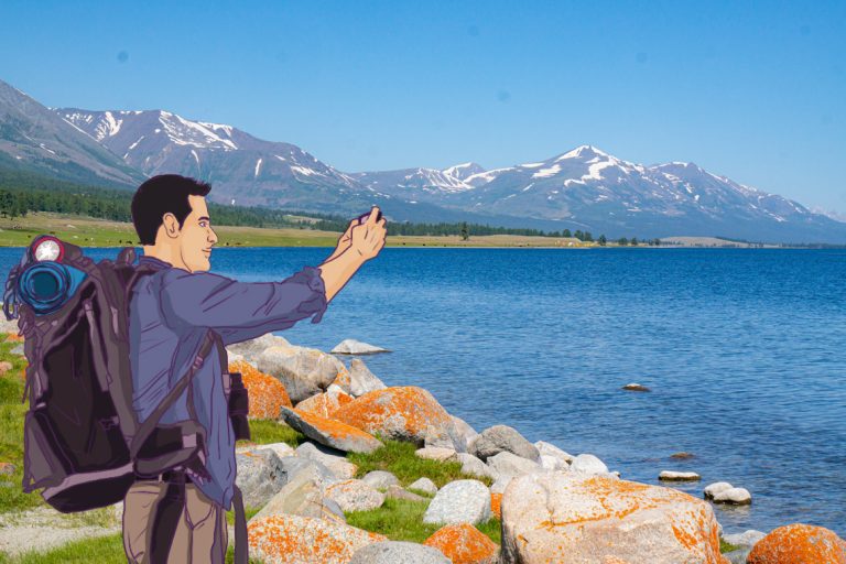 Pergilah wisata ke Mongolia, tepatnya ke Lake Khövsgöl, untuk momen kesendirian yang sangat damai.